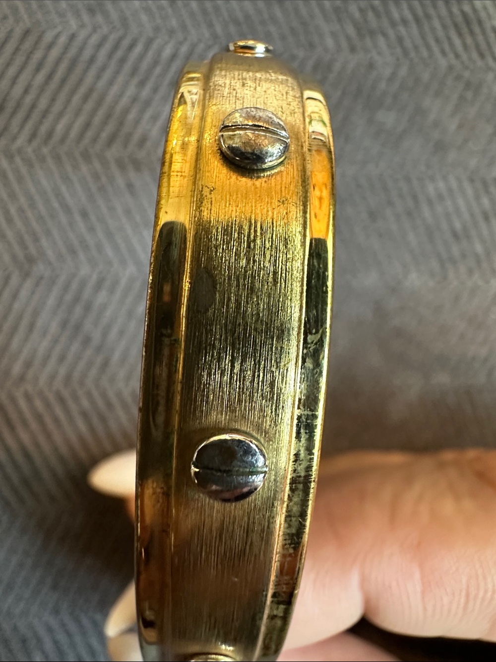 Henri Bendel Gold-Tone Open Cuff Bracelet - Picture 7 of 8